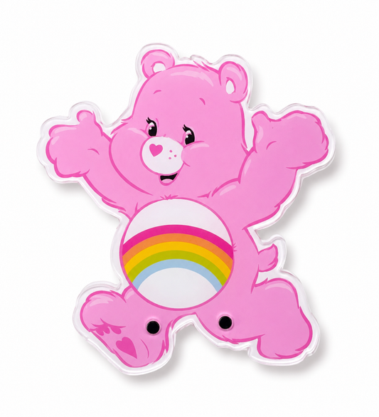 Pink Care Bear Lash Tile